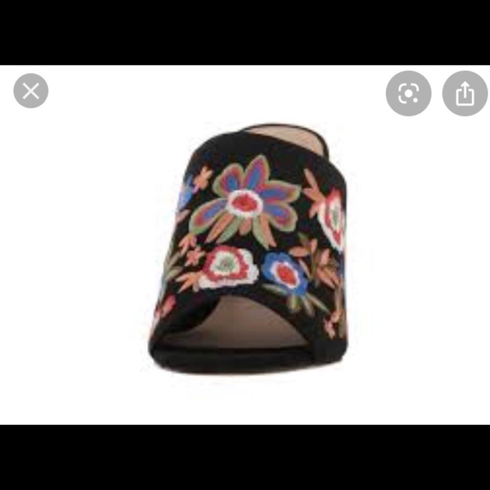 HOST PICK NIB Aldo Yaessi black embroidered heels
